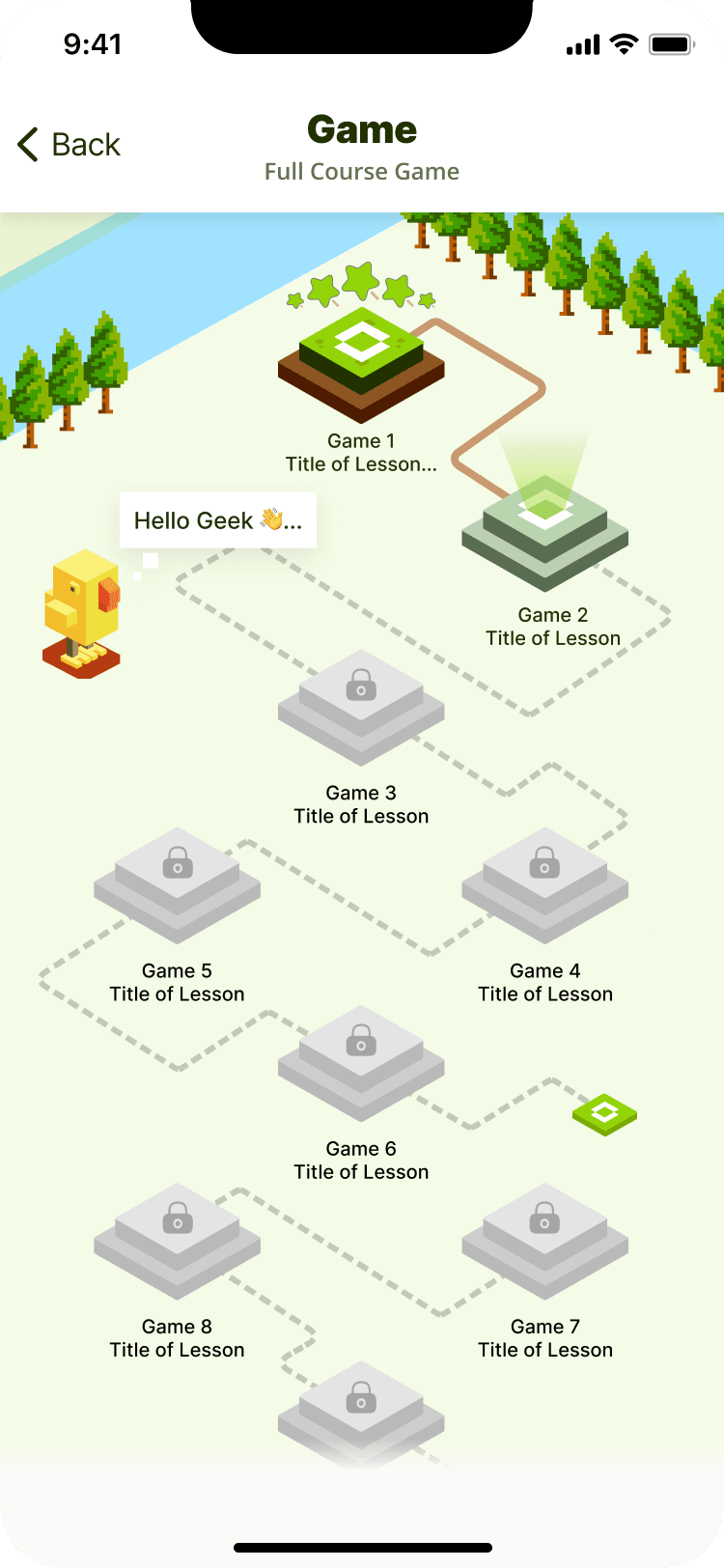Game tab