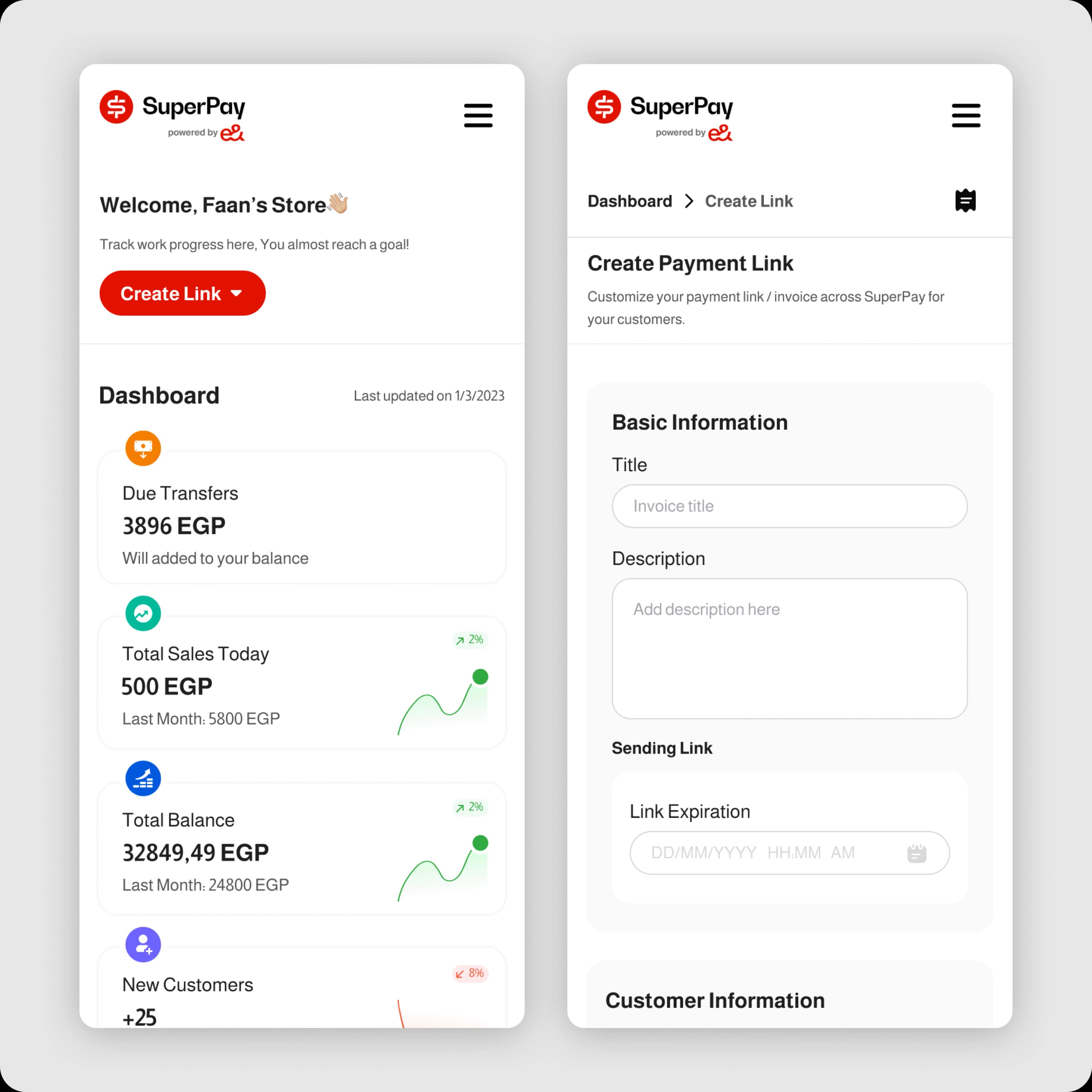 Responsive layouts across breakpoints