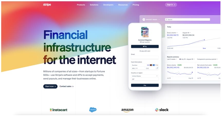 Global benchmark · bold typography, product-in-context hero.